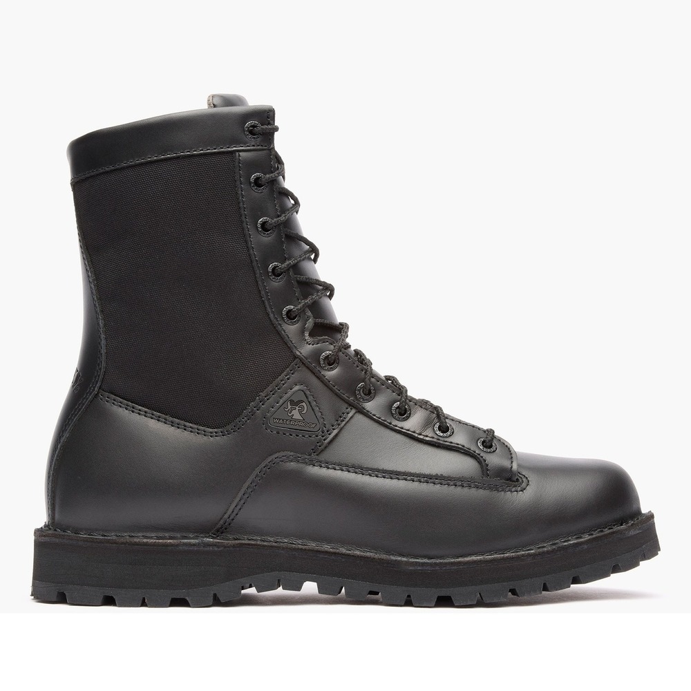 Rocky Portland Public Service Boot Mens Sz 9.5 W Black Waterproof NEW Sealed Box